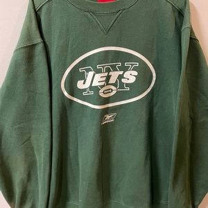 Reebok NY Jets crewneck L